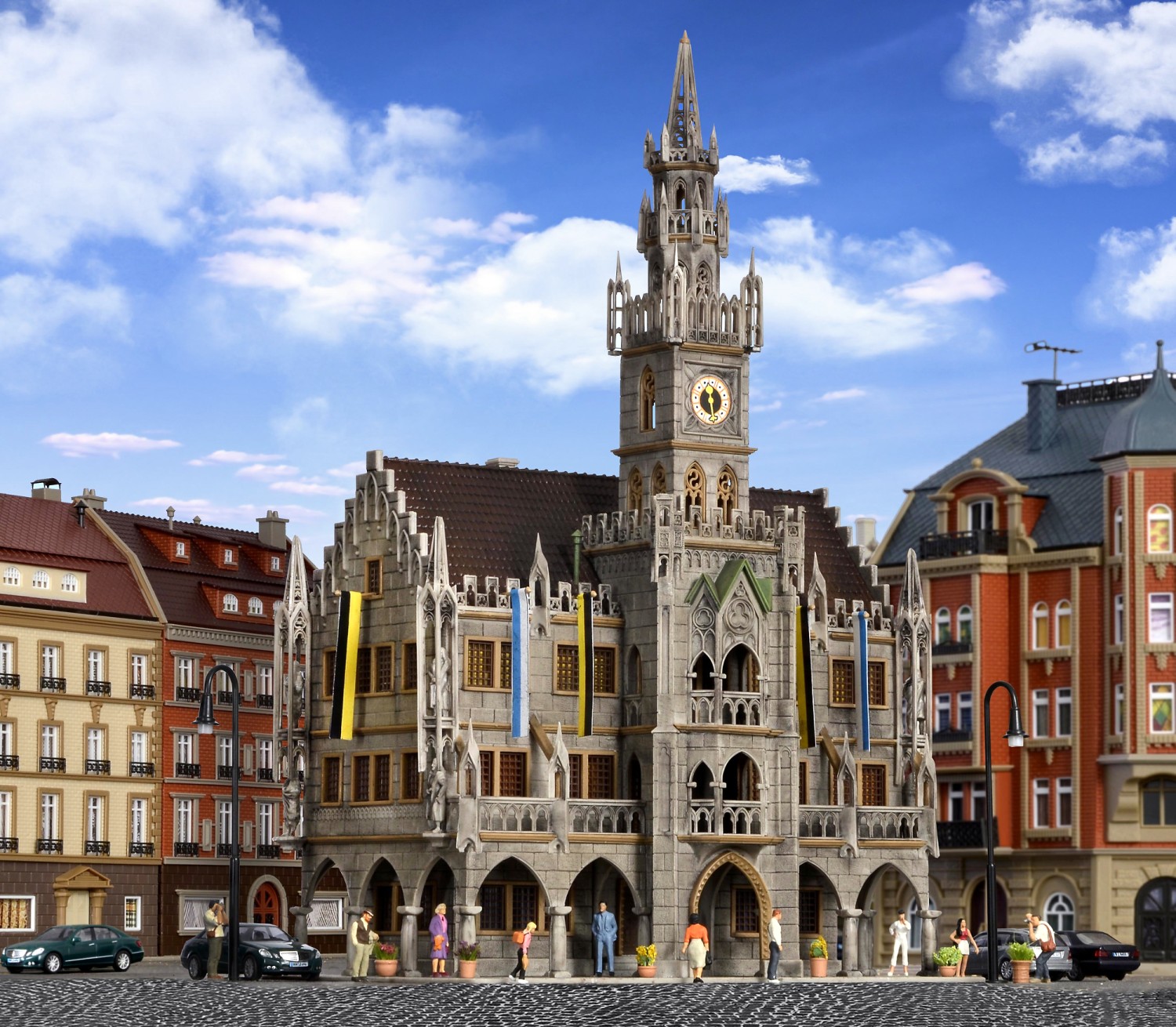Vollmer 43760 H0 Großstadt-Rathaus 