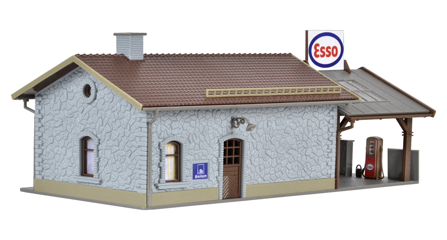 Vollmer 45599 H0 Reparaturwerkstatt Pfizis Garage 