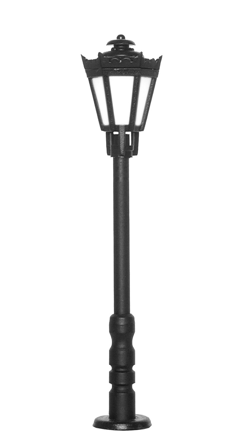 Viessmann 6070 H0 Parklaterne schwarz, LED warmweiß 