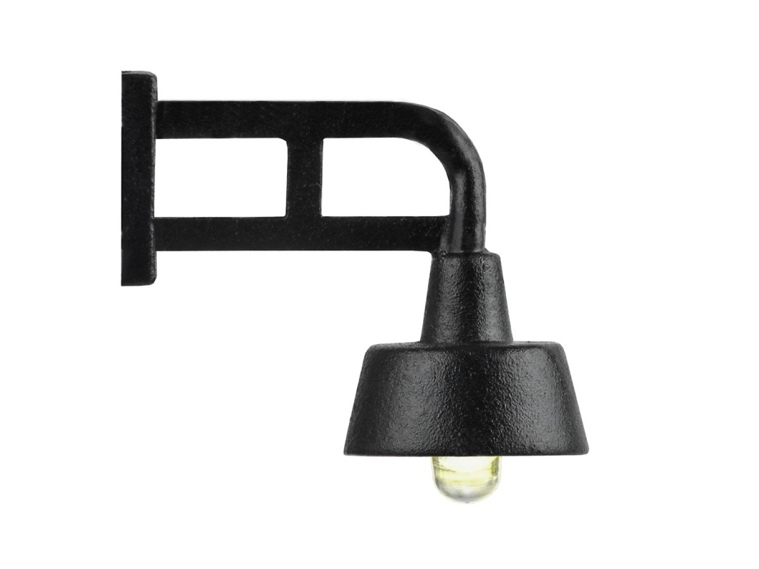 Viessmann 6087 H0 Wandlaterne Güterschuppen, LED warmweiß 