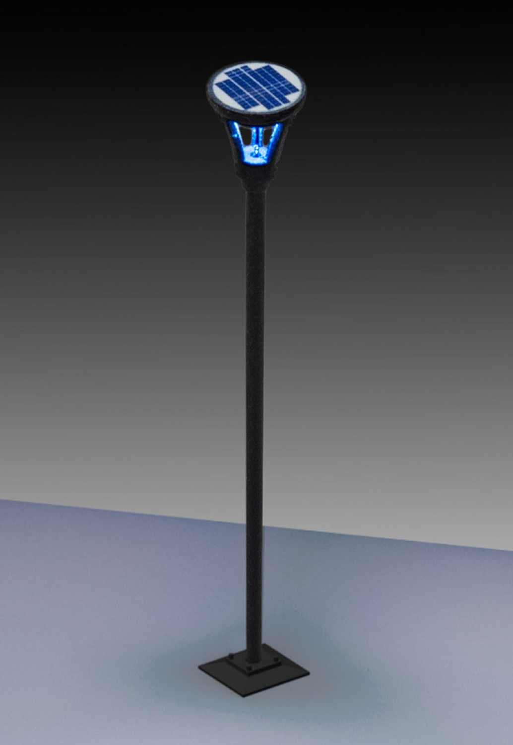 Viessmann 6163 H0 Solarlampe modern, LED weiß 