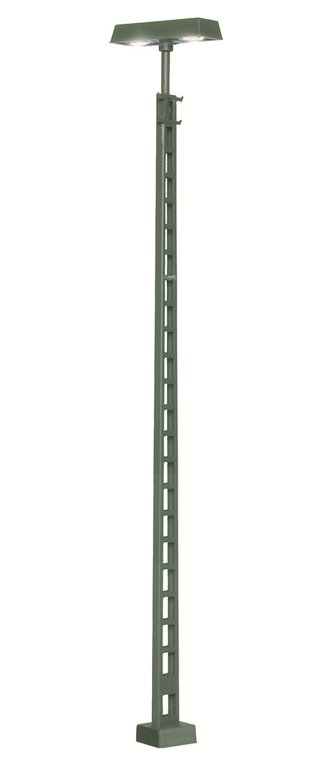 Viessmann 6363 H0 Gittermastleuchte, 2 LEDs weiß 