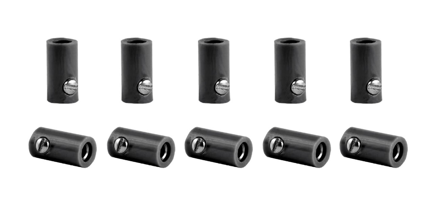 Viessmann 6886 Muffen schwarz (10 Stück) 