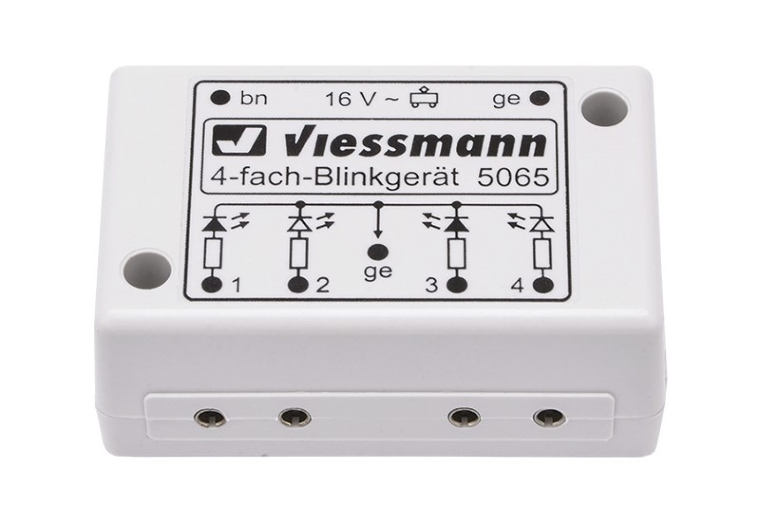 Viessmann 5065 Vierfach-Blinkelektronik für Andreaskreuze 