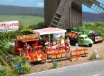 BUSCH 1073 H0 Erdbeer-Verkauf 