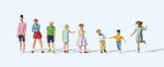 Preiser 10766 H0 Jugendliche und Kinder 