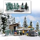 BUSCH 1182 H0 Weihnachtsbaumverkauf 