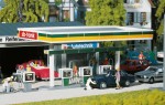 FALLER 130346 H0 Überdachte Zapfsäulen 