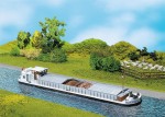 FALLER 131006 H0 Flussfrachtschiff mit Wohnkajüte 