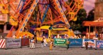 FALLER 140358 H0 Kirmes-Absperrzäune und -Schilder, 720 mm 