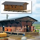 BUSCH 1421 H0 Güterschuppen Braunsdorf 