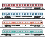 Minitrix 15806 N Personenwagen „Neue Farben“ DB 4er-Set 