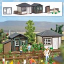 BUSCH 1616 H0 Gartenlauben Set 1 
