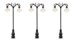 FALLER 180115 H0 LED-Laterne, Hängeleuchten , warmweiß, 3 Stück
