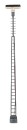 FALLER 180218 H0 LED-Gittermast-Aufsatzleuchte, warmweiß 