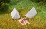 FALLER 180987 H0 4 Zelte 