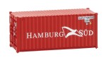 FALLER 182001 H0 20' Container HAMBURG SÜD 