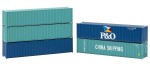 FALLER 182151 H0 40' Container, 5er-Set 