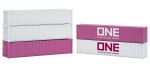 FALLER 182152 H0 40' Container ONE, 5er-Set 