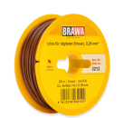 BRAWA 3212 Litze für digitalen Einsatz, 0,25 mm², braun 