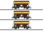 Märklin 46335 H0 Schwenkdachwagen Tdgs 930, DB 3er-Set 