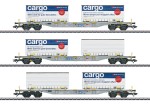 Märklin 47463 H0 Containertragwagen SBB Cargo 3er-Set 