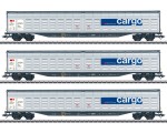 Märklin 48055 H0 Großraum-Schiebewandwagen, SBB 3er-Set 