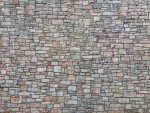 NOCH 56640 H0 3D-Kartonplatte Bruchsteinmauer, bunt 