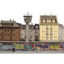 BUSCH 1016 H0 Betonmauer 