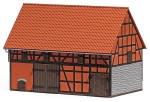 BUSCH 1506 H0 Scheune mit kleinem Stall 