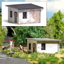 BUSCH 1952 H0 Alter Schrankenposten 