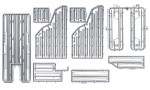BUSCH 1999 H0 Super-Dachrinnen-Set 