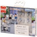 BUSCH 5402 H0 PC Büro-Set 