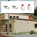 BUSCH 7755 H0 Mini-Set Überwachungskameras & Alarmanlagen 