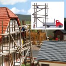 BUSCH 7901 H0 Gerüstaufbau 