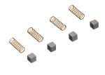 Minitrix E40015900 Motorbürsten (4 Stück) Modelleisenbahn