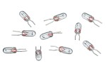 Märklin E610040 Glühlampe 19V/70mA BI-PIN (10 Stück) Modelleisenbahn
