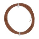 ESU 51948 Hochflexibles Kabel 10m, Ø 0,5 mm, Farbe braun 