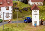 FALLER 120241 H0 Trafohäuschen mit Strommasten 