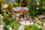 FALLER 130655 H0 Musikpavillon mit tanzenden Figuren 