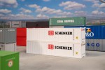 FALLER 182153 H0 40' Container DB, 2er-Set 