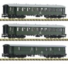 Fleischmann 6260020 N Eilzugwagen, DR 3er-Set 