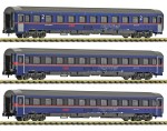 Fleischmann 6260084 N Eurofima-Wagen „Nightjet“, ÖBB 3er-Set 