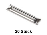 Fleischmann 6436 H0 Metall-Schienenverbinder (20 Stück) 