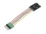 Fleischmann 685504 N/TT Decoder 6-polig mit Stecker NEM 651 