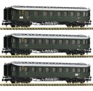 Fleischmann 878002 N Schnellzugwagen, DB 3er-Set 