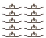 Fleischmann 00614942 H0 Kontaktfeder für Innenbeleuchtung 6454 (10 Stück) Modelleisenbahn