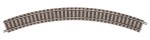 Fleischmann 9125 N Gebogenes Gleis R2, 45° 
