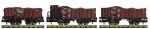 Fleischmann 820803 N Kohlewagen beladen, DRB 3er-Set 