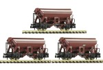 Fleischmann 830351 N Schwenkdachwagen, DB 3er-Set 